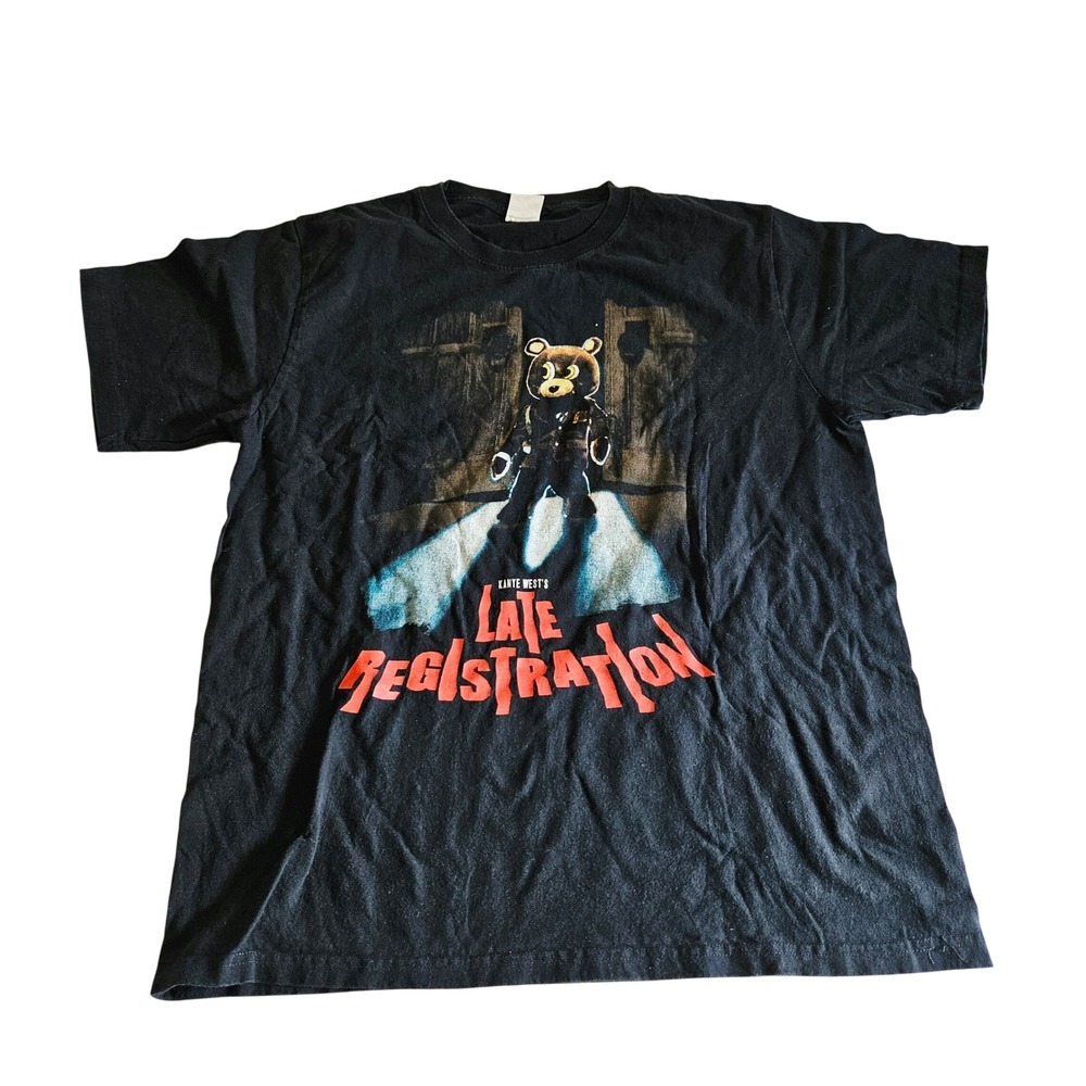 Kanye West Late Registration Touch The Sky Tour 2005 T-Shirt Anvil Men Medium